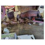 CAST 8 HORSE WAGON