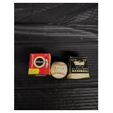 LOT OF 3 VINTAGE BASBALL