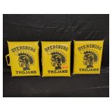 LOT OF 3 DYERSBURG TROJAN CUSHIONS