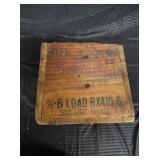 REMINGTON 410 DOVETAIL WOOD CRATE BOX
