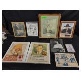 VARIOUS ADVERTISING PIECES/PICS