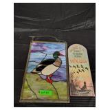 DUCK STAINED GLASS 1