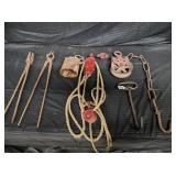 VARIOUS ANTIQUE TOOLAGE