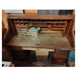 ANTIQUE ROLL TOP DESK