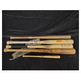 LOT OF 5 WOOD BATS