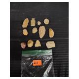 BAG ARROWHEAD FRAGMENTS