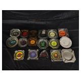 LOT OF VINTAGE ASH TRAYS