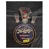 ANTIQUE SCHLITZ SERVING TRAY - BLATZ