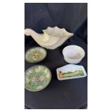 Shell planter etc