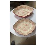 Temp-rations serving dishes
