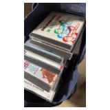 Large selection of CDs/ bag and storage boxes