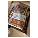Large collection of cookbooks