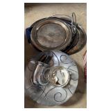 Silver plate trays