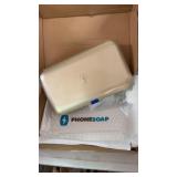 Phone soap sanitizer