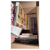 Large collection of cookbooks