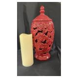 Pottery vase/ candle 14ï¿½