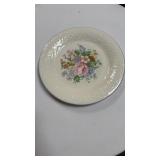 12 Victorian Rose dinner plates, cup and sauces
