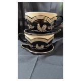 2 Temptations cups/ saucers