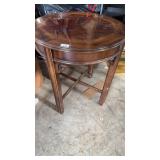 Round side table