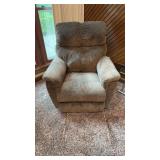 Gray/Biege Recliner