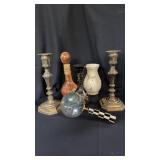 Candlesticks/ vases
