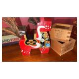 Seabees boxes/ horse