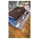 Material in tote