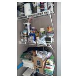 Contents of shelves