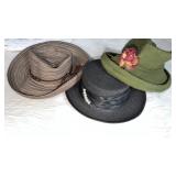 3 hats