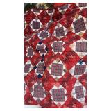Hand stitched quilt