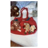 Purse with animals