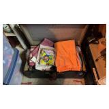 Small trunk of linens
