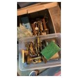 Tote brass items