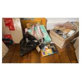 Wooden box craft items etc