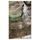 Casseroles/ butter dish