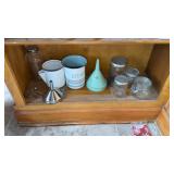 Jars/ funnels