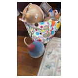Bag/ art supplies/ gourds