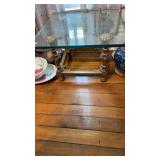 24ï¿½ glass top table