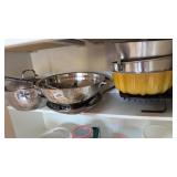 Bundt pan/ strainer etc