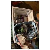 Wooden crate/ cookie cutters