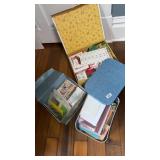 Greeting cards in box