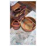 3 baskets