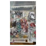 Beads in tote