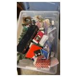 Tote holiday items/ lid