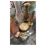 Brass vases