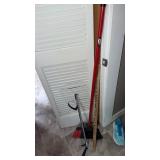 Broom/ yardstick/laundry basket