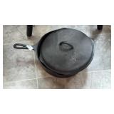 Iron skillet/ lid
