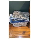Metal lined storage box 20x14