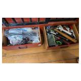 2 drawers tools etc