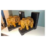 Elephant bookends